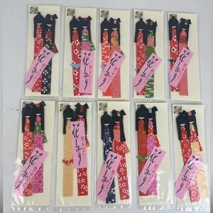 20 Vintage Japanese Style Origami Paper Geisha Doll Bookmarks New